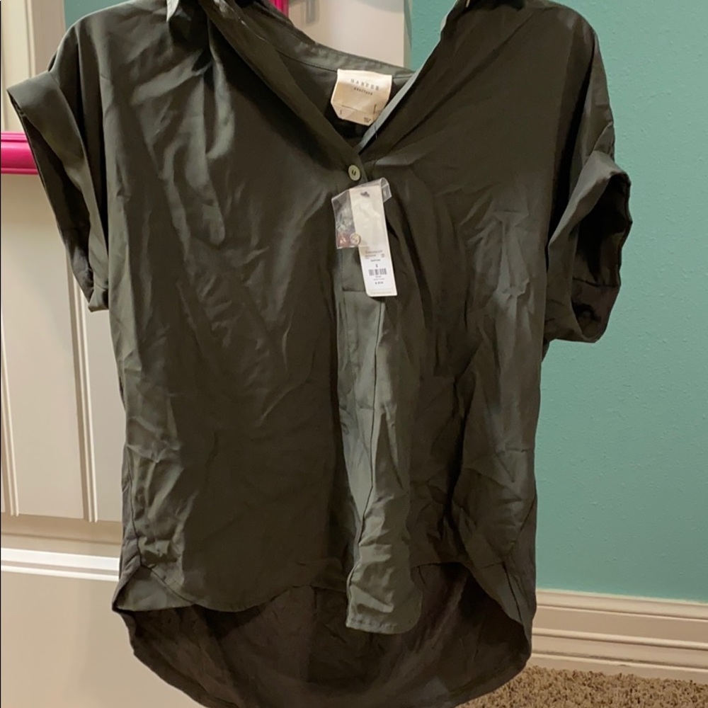 olive green shirt from franchescas! never worn